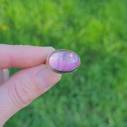 Tourmaline bicolore Or jaune 750 millièmes et Argent 925